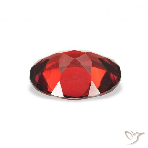 Granada Almandina Vermelho escuro Natural 2.07ct, oval, VS