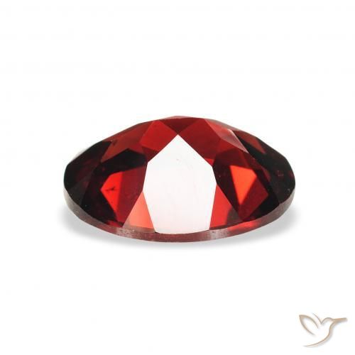 Granada Almandina Vermelho escuro Natural 2.14ct, oval, VS