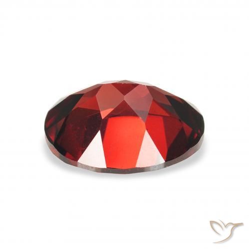 Granada Almandina Vermelho escuro Natural 2.37ct, oval, VS