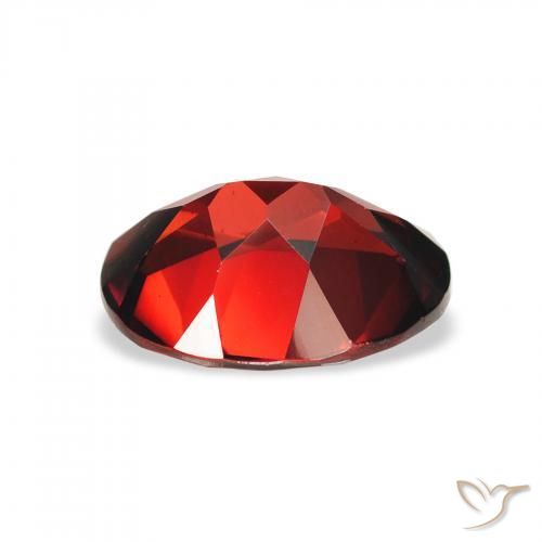 Granada Almandina Vermelho escuro Natural 1.96ct, oval, VS