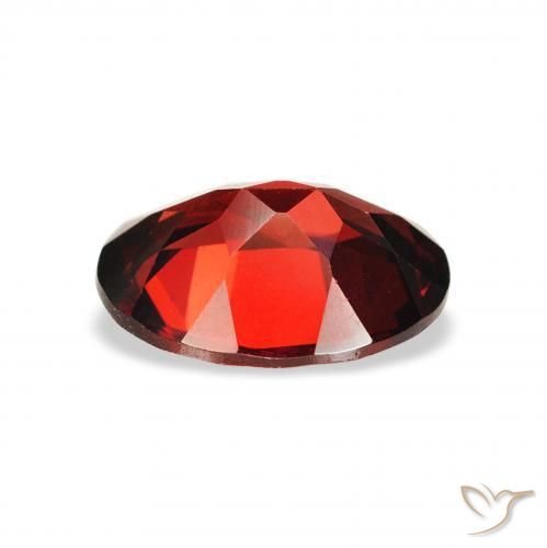 Granada Almandina Vermelho escuro Natural 2.03ct, oval, VS