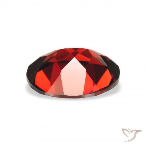 Granada Almandina Vermelho escuro Natural 2.16ct, oval, VS