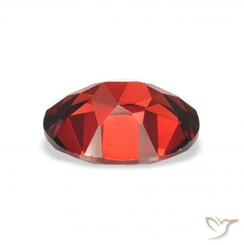 Granada Almandina Vermelho escuro Natural 2.21ct, oval, VS