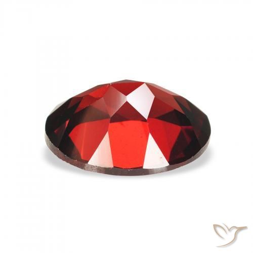 Granada Almandina Vermelho escuro Natural 2.23ct, oval, VS