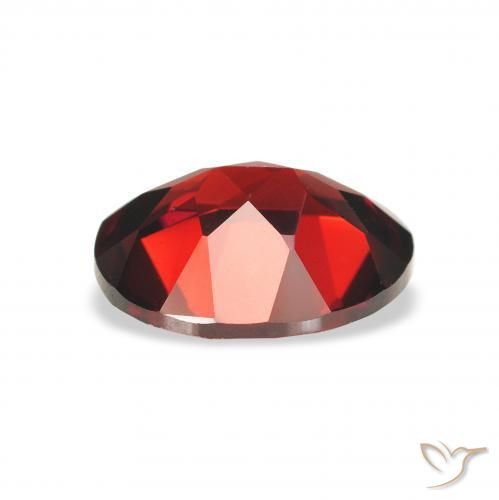 Granada Almandina Vermelho escuro Natural 2.24ct, oval, VS