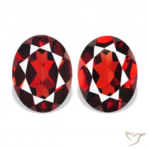 4.33ctw Natural Deep Red Almandine Garnet, Oval, VS