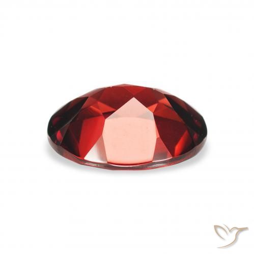 Granada Almandina Vermelho escuro Natural 2.05ct, oval, VVS-VS