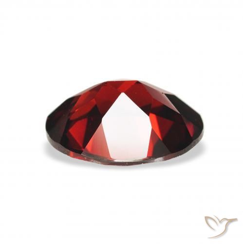 Granada Almandina Vermelho escuro Natural 2.19ct, oval, VS