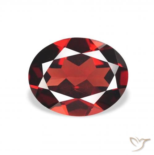 1.97ct Natural Vermelho Sangue Profundo Granada Almandina, oval, VS