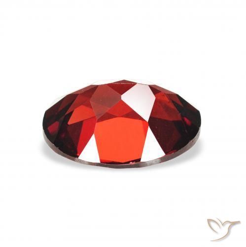 Granada Almandina Vermelho escuro Natural 2.25ct, oval, VS