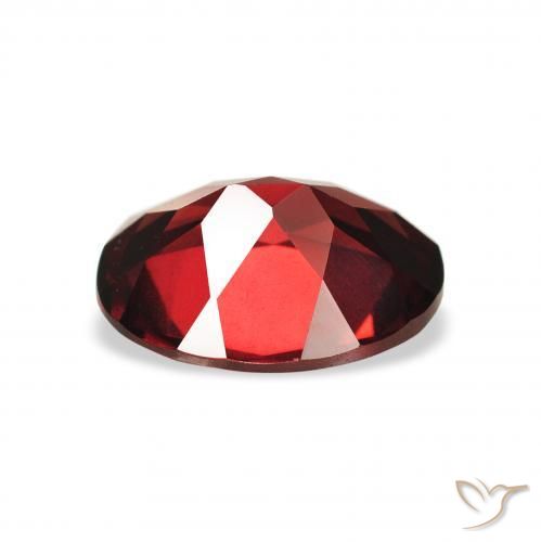 Granada Almandina Vermelho escuro Natural 2.15ct, oval, VS