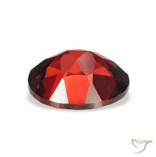 Granada Almandina Vermelho escuro Natural 2.46ct, oval, VS