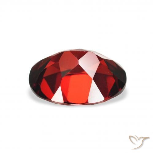 Granada Almandina Vermelho escuro Natural 2.32ct, oval, VS