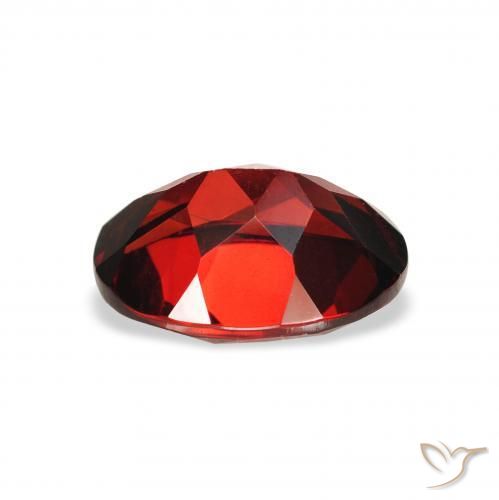 Granada Almandina Vermelho escuro Natural 2.23ct, oval, VS