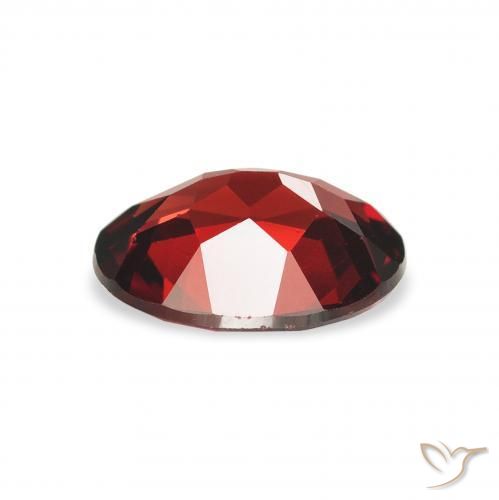 Granada Almandina Vermelho escuro Natural 1.94ct, oval, VVS-VS