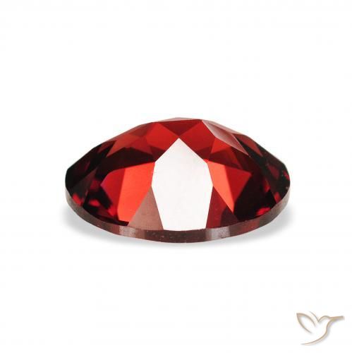 Granada Almandina Vermelho escuro Natural 2.12ct, oval, VVS-VS