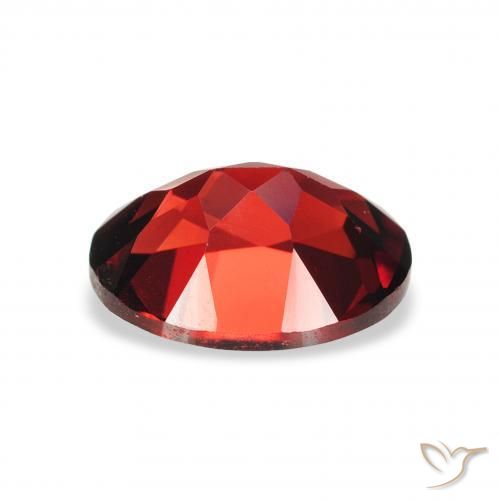 Granada Almandina Vermelho escuro Natural 2.44ct, oval, VS