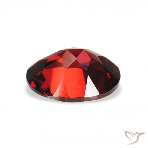 Granada Almandina Vermelho escuro Natural 2.23ct, oval, VVS-VS