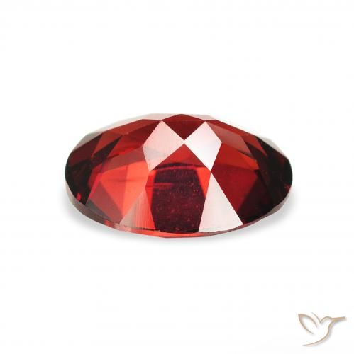 Granada Almandina Vermelho escuro Natural 2.22ct, oval, VS