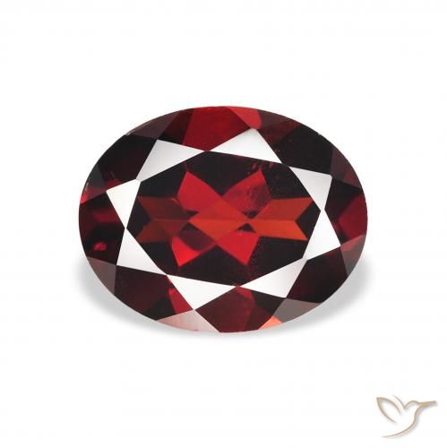 2.19ct Natural Vermelho Sangue Profundo Granada Almandina, oval, VS