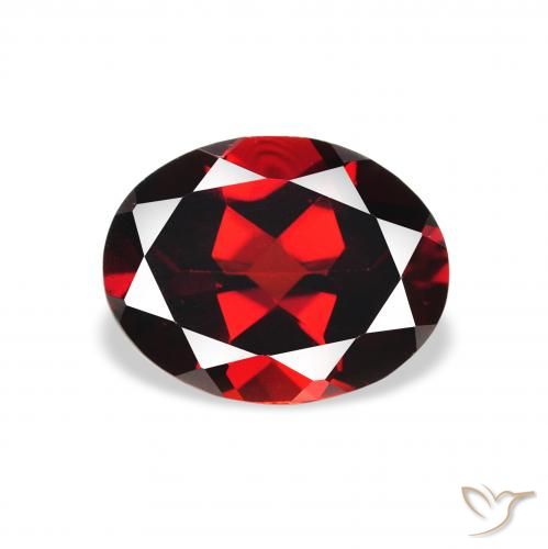 1.94ct Natural Vermelho Sangue Profundo Granada Almandina, oval, VS