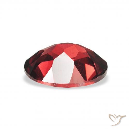 Granada Almandina Vermelho escuro Natural 2.27ct, oval, VVS-VS