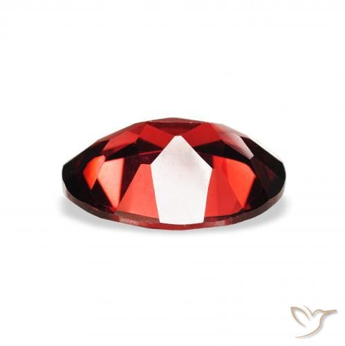 Granada Almandina Vermelho escuro Natural 1.95ct, oval, VVS-VS