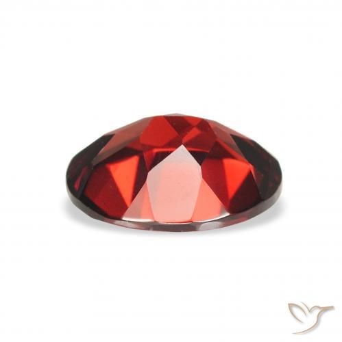 Granada Almandina Vermelho escuro Natural 2.15ct, oval, VVS-VS