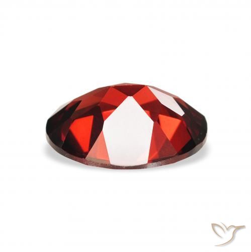 Granada Almandina Vermelho escuro Natural 2.01ct, oval, VVS-VS