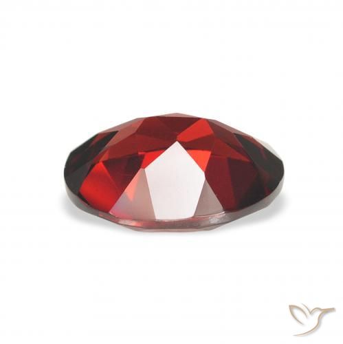 Granada Almandina Vermelho Sangue Profundo Natural 2.21ct, oval, VVS-VS
