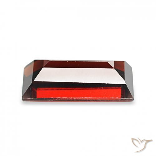 Granada Almandina Vermelho escuro Natural 2.04ct, baguete, VVS