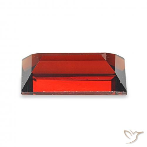 Granada Almandina Vermelho escuro Natural 2.09ct, baguete, VVS