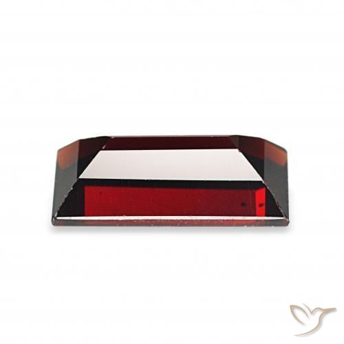 Granada Almandina Vermelho escuro Natural 1.98ct, baguete, VVS-VS