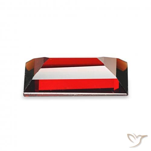 Granada Almandina Vermelho Sangue Profundo Natural 1.67ct, baguete, VVS-VS