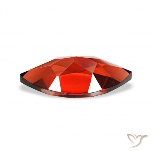 Granada Almandina Vermelho escuro Natural 2.10ct, Marquesa, VVS