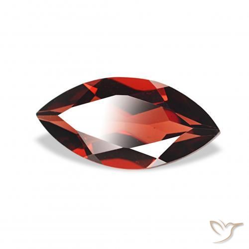 Granada Almandina Vermelho escuro Natural 1.88ct, Marquesa, VVS