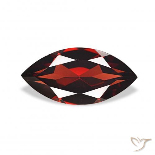 2.06ct Vermelho escuro Granada Almandina, Marquesa, VVS
