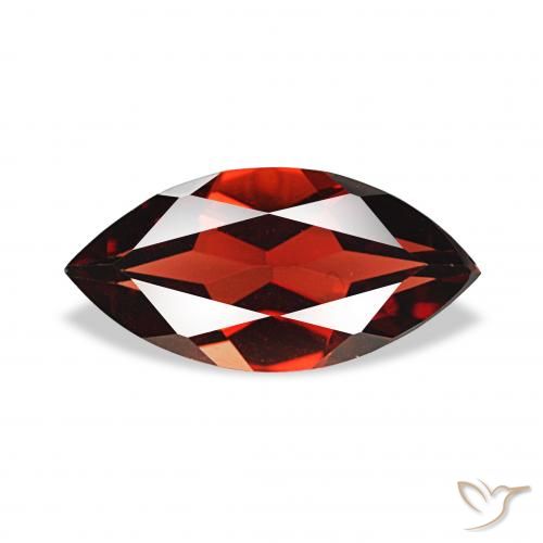 1.83ct Vermelho escuro Granada Almandina Pedras Preciosas, Marquesa, VVS