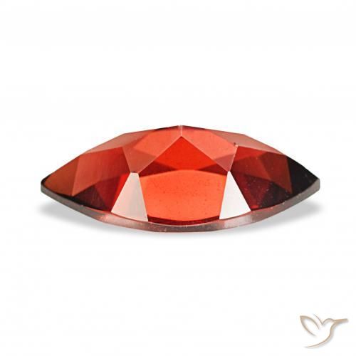 Granada Almandina Vermelho escuro Natural 2.14ct, Marquesa, VVS-VS