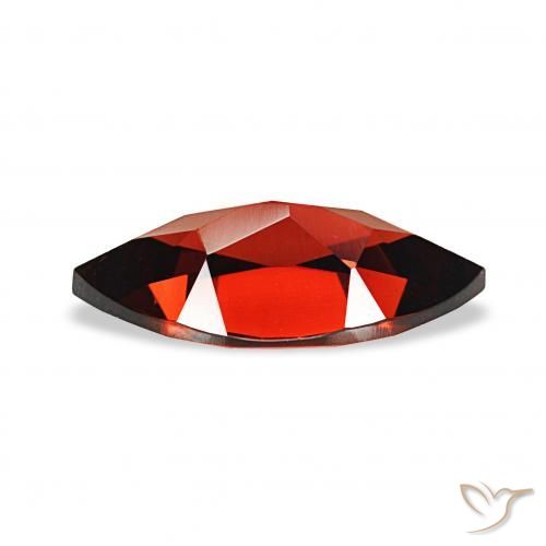 Granada Almandina Vermelho escuro Natural 2.00ct, Marquesa, VVS