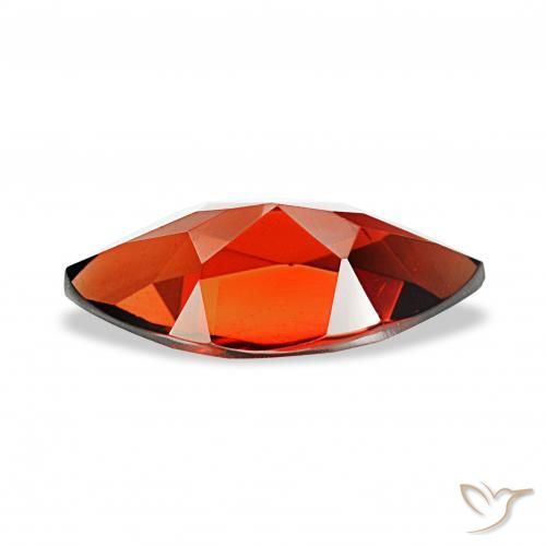 Granada Almandina Vermelho escuro Natural 1.96ct, Marquesa, VVS