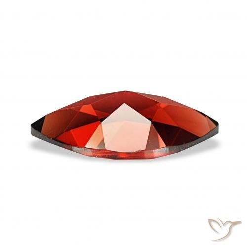Granada Almandina Vermelho Sangue Profundo Natural 2.07ct, Marquesa, VVS