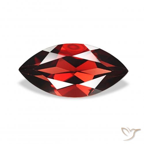 Granada Almandina Vermelho Sangue Profundo Natural 2.22ct, Marquesa, VVS