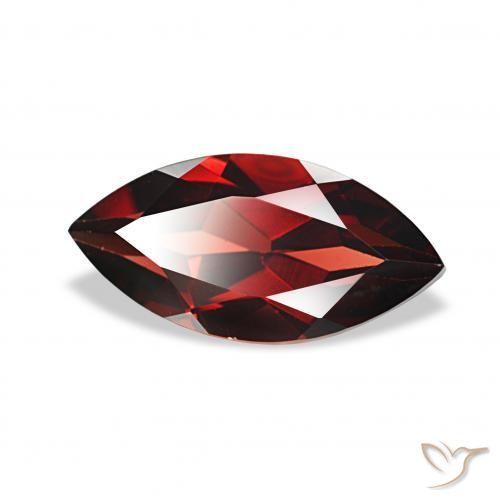 Granada Almandina Vermelho Sangue Profundo Natural 2.22ct, Marquesa, VVS