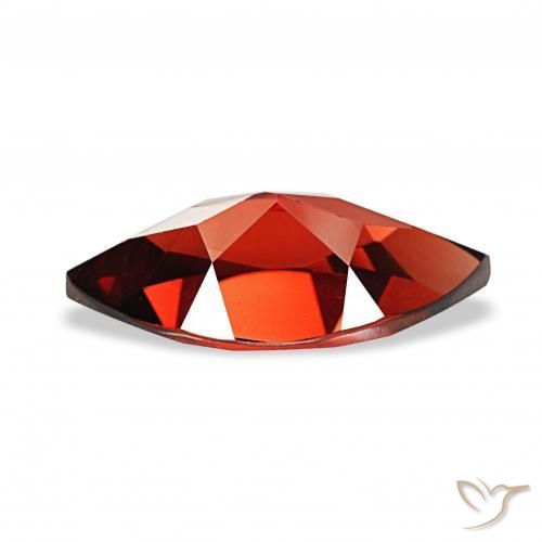 Granada Almandina Vermelho Sangue Profundo Natural 2.08ct, Marquesa, VVS