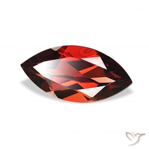 Granada Almandina Vermelho Sangue Profundo Natural 2.17ct, Marquesa, VVS