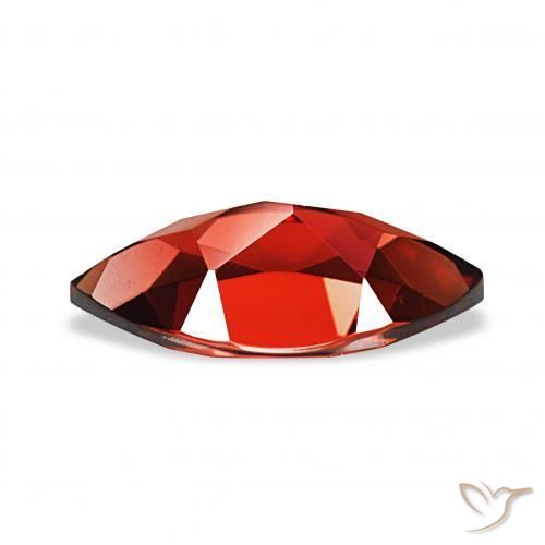 Granada Almandina Vermelho Sangue Profundo Natural 2.17ct, Marquesa, VVS