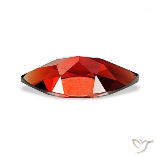 Granada Almandina Vermelho Sangue Profundo Natural 2.13ct, Marquesa, VVS