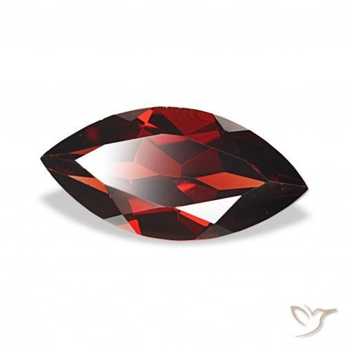 Granada Almandina Vermelho escuro Natural 2.12ct, Marquesa, VVS