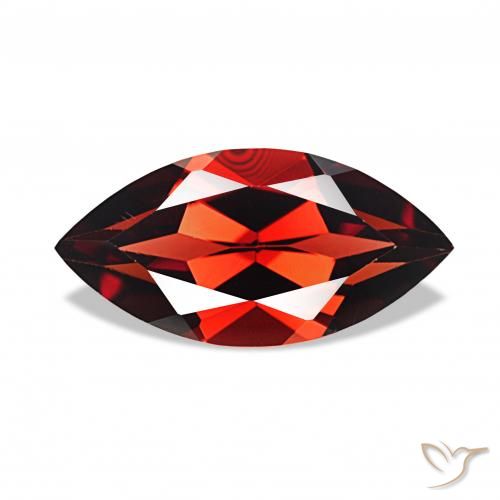 Granada Almandina Vermelho escuro Natural 2.24ct, Marquesa, VVS